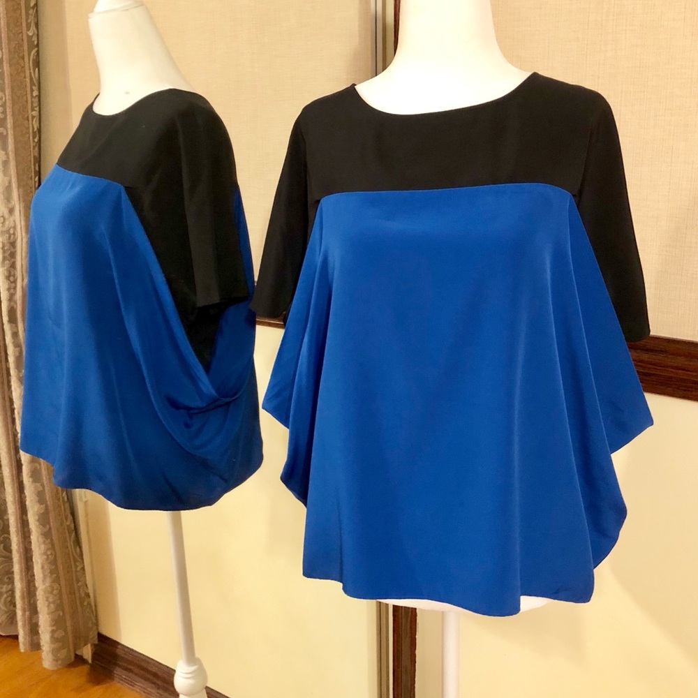 Vince Camuto Drape Blouse Size Small